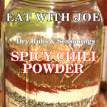 Eat with Joe Spicy Chili Powder Pin Image